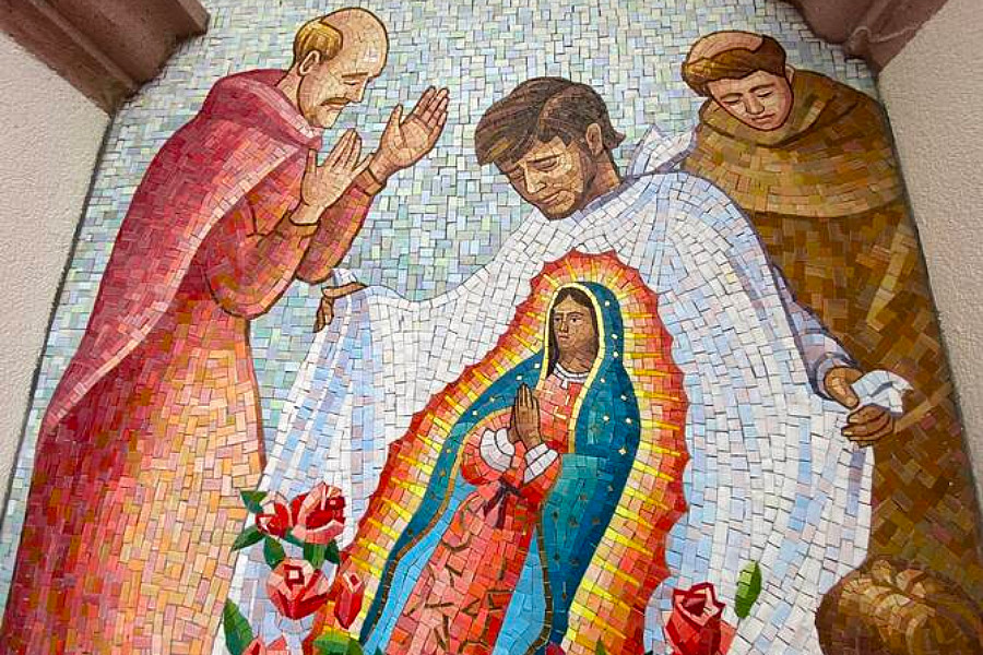 Mosaic of Our Lady of Guadalupe
