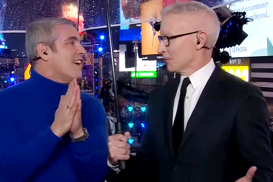 Andy Cohen, Anderson Cooper on CNN