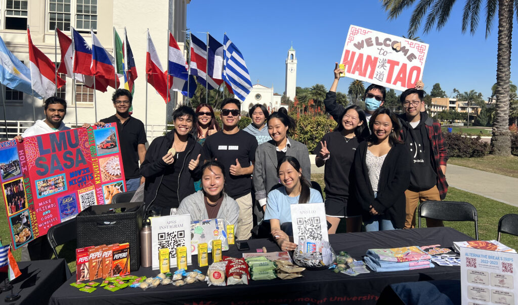 Students from the Asian Pacific Islander Student Organizations