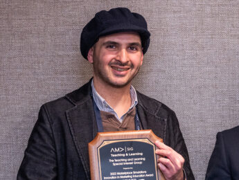 Aidin Namin Wins AMA Award