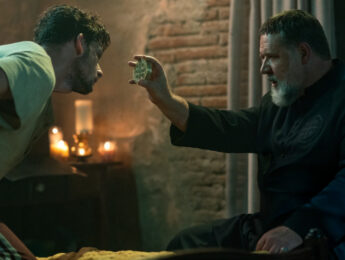 Russell Crowe in "The Pope's Exorcist"