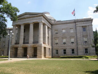 North Carolina Capitol building in Raleigh