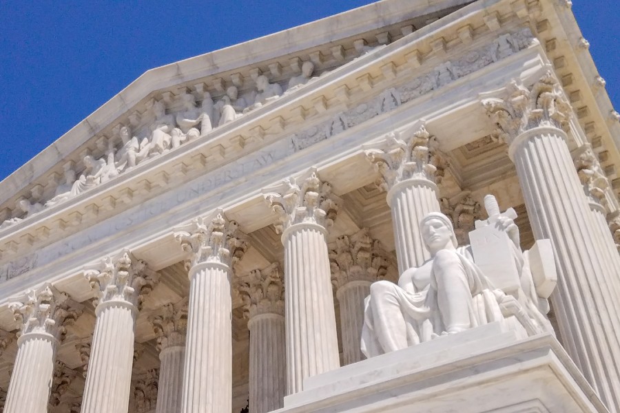 Supreme Court pillars