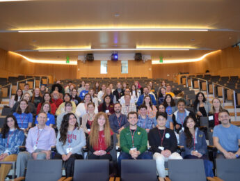 Group photo of the 2023 AJCU Honors Conference attendees.