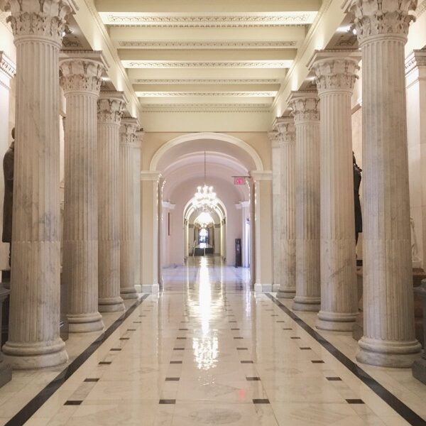 U.S. Senate hallway interior