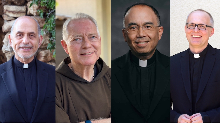 Four new auxiliary bishops appointed by Pope Francis.
