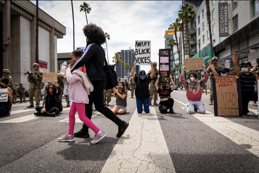 Los Angeles Black Lives Matter protest
