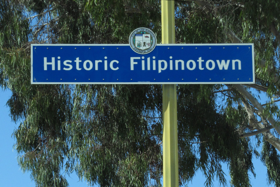 Filipinotown sign in Los Angeles