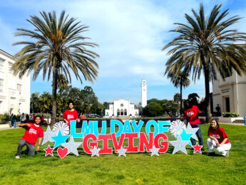 Students cheer on Day of Giving 2024
