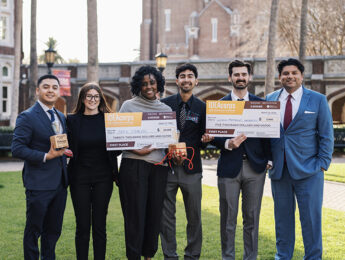Graduate Students Take First at National MBA Consulting Competition