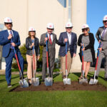 LMU leaders and donors break ground on Gersten Pavilion renovation
