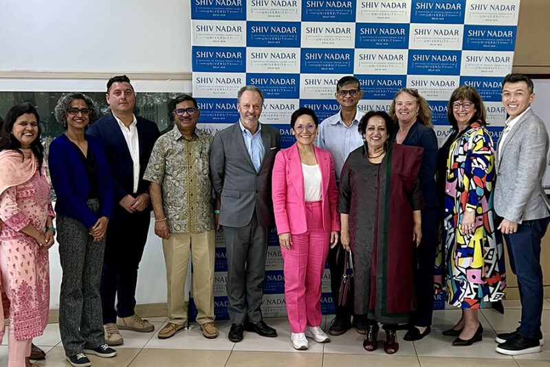 WTCLA delegation visits Shiv Nadar University in India