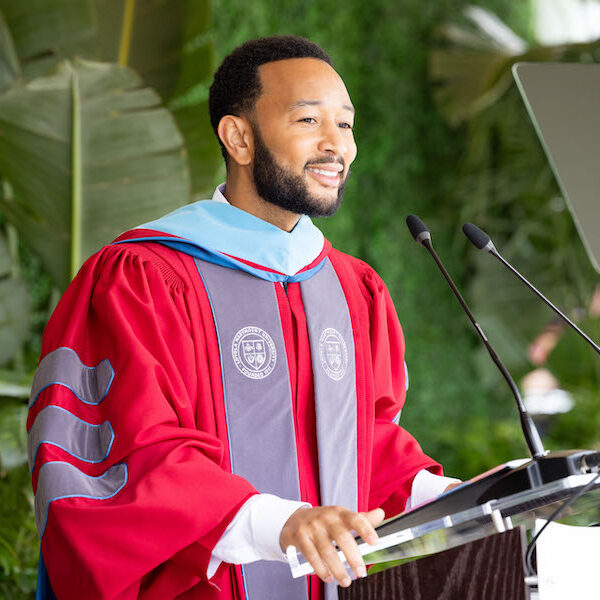 John Legend addresses LMU graduates